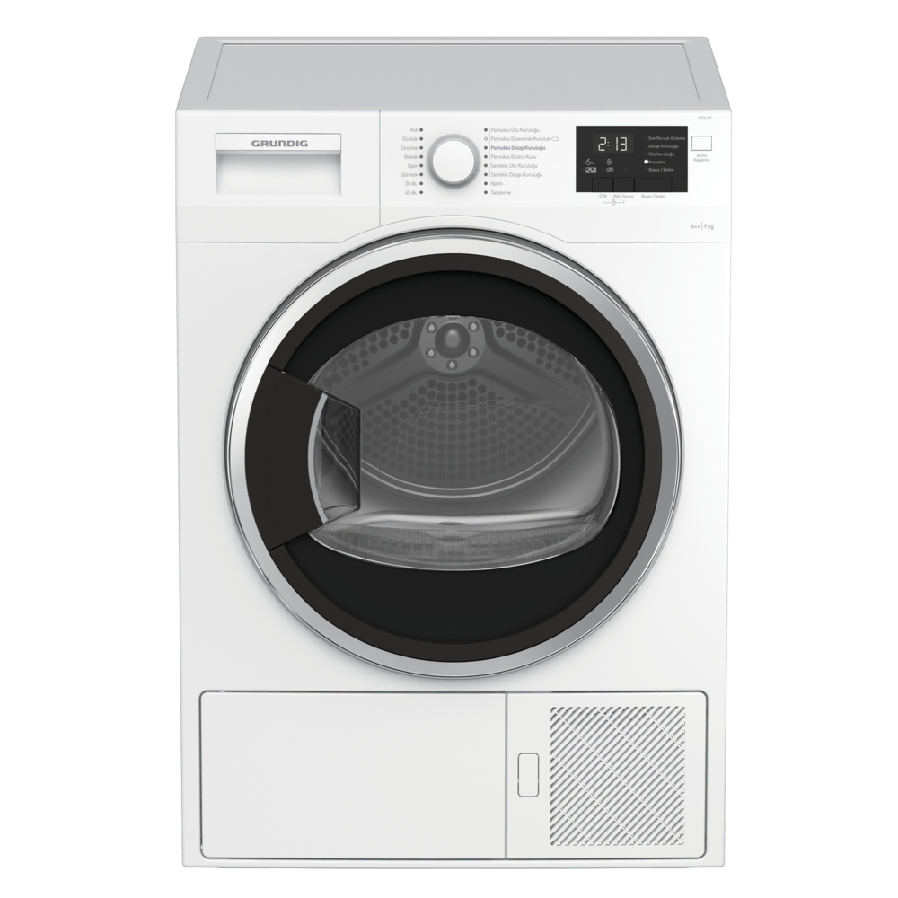 Grundig REV GDH92 TUR B1 9Kg Kurutma Makinesi ( 2 Yıl Garantili Revizyonlu Ürün )