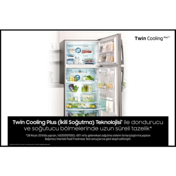 Samsung RT46K6000S8/TR NO-FROST İNOX BUZDOLABI