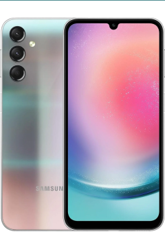 SAMSUNG GALAKSİ A24 6RAM 128GB SİLVER (D) CEP TELEFONU