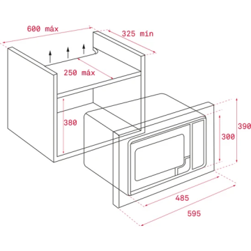 Teka HLB 8400 ST Fırın