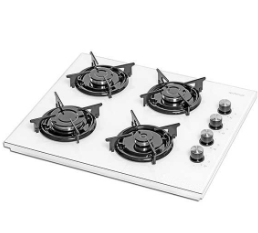 Yandan/4G/FFD/NG Lama Set Üstü Ocak - Beyaz Cam ML-CVL60-Y4W-ST