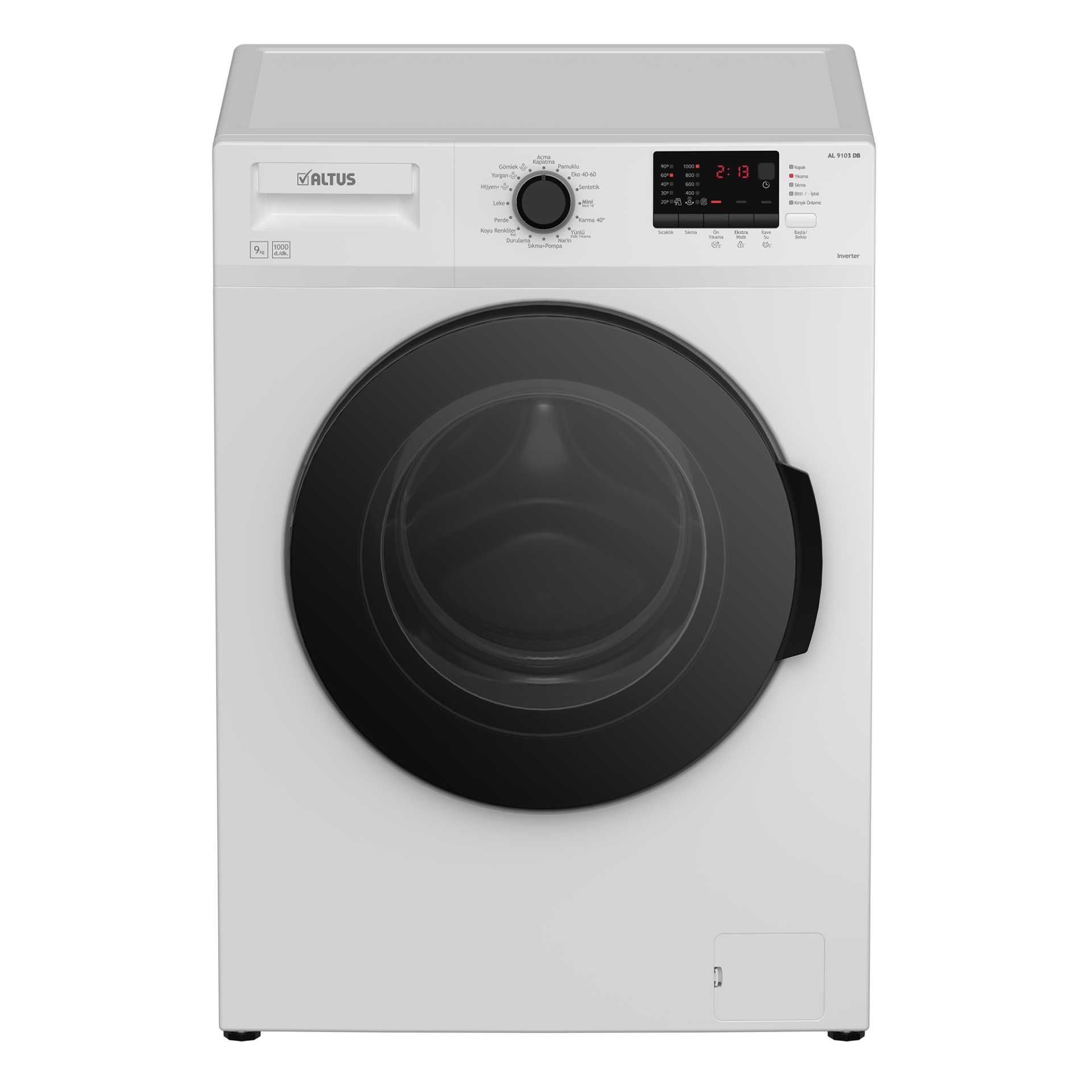 Altus Rev AL-9103 DB Çamaşır Makinesi ( 2 Yıl Garantili Revizyonlu Ürün )