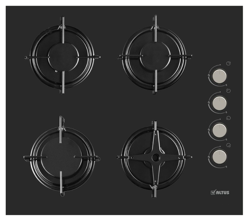 Altus AL-88 GB Siyah Cam Set Üstü Ocak