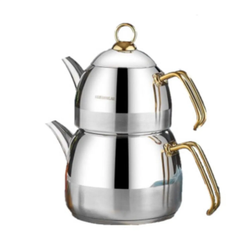 Kahramanlar Venüs Gold Line Orta Boy Çaydanlık Takımı