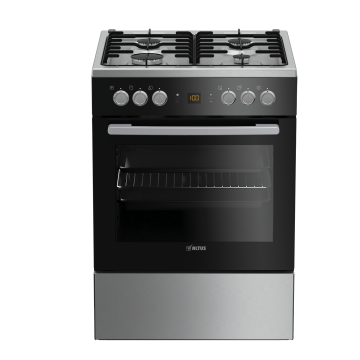 Altus AL-585 GTB Multifoksiyonlu Dij.Göstergeli Siyah Cam Tam Boy Fırın