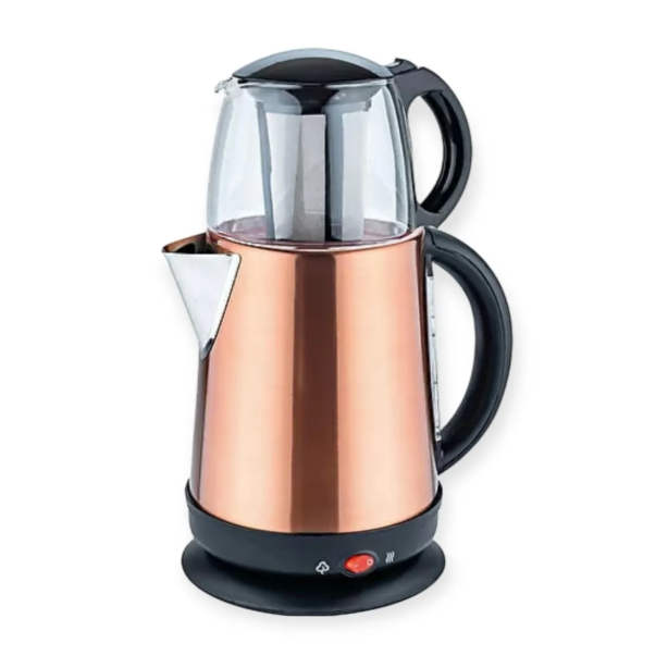 AWOX DEMGLASS BRONZ PASLANMAZ ÇAY MAKİNASI