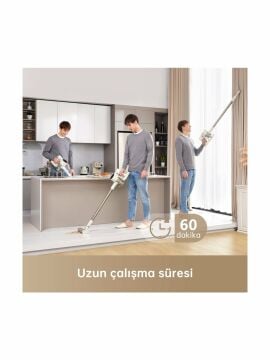 Dreame R10 BEYAZ DİKEY SÜPÜRGE