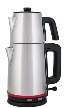 Goldmaster Selvi GM-7342 Çift Isıtıcılı 2200 W Çelik Çay Makinesi