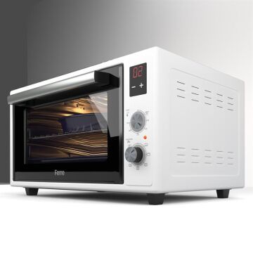 FERRE 45-710-ML BEYAZ DİJİTAL MİNİ FIRIN (0+7)