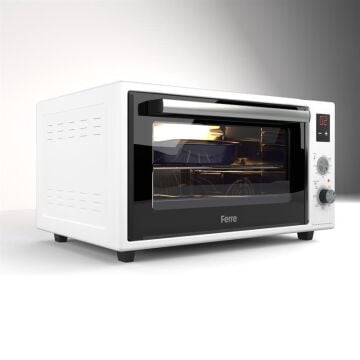 FERRE 45-710-ML BEYAZ DİJİTAL MİNİ FIRIN (0+7)