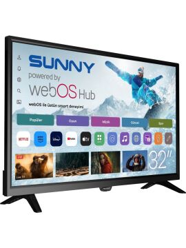 Sunny SN32DAL540 HD 32'' 82 Ekran Uydu Alıcılı webOS Smart LED TV