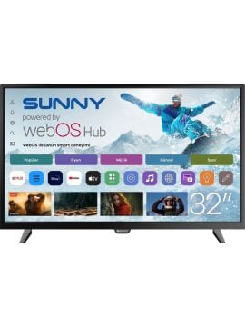 Sunny SN32DAL540 HD 32'' 82 Ekran Uydu Alıcılı webOS Smart LED TV
