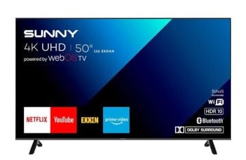 SUNNY SN50UPRL-W02M 50'' Webos 4k Uydulu Smart Ultra Hd Led Tv