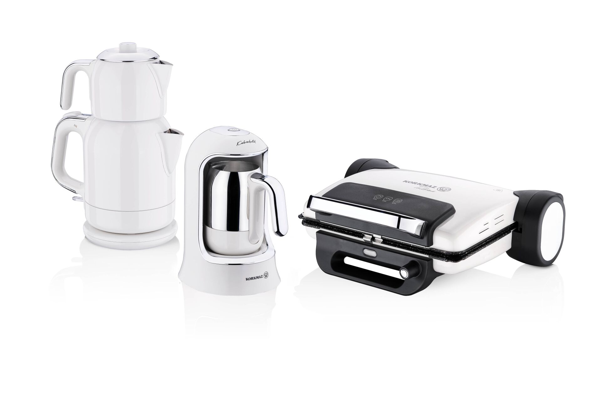 Korkmaz A1856 Vanilya 7 Parça Elektronik Çeyiz Seti