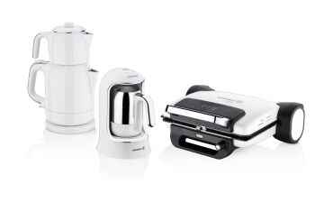 Korkmaz A1856 Vanilya 7 Parça Elektronik Çeyiz Seti