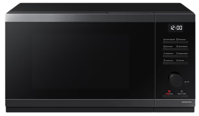 SAMSUNG MS23DG4504GTTR SİYAH 23L 1250W SOLO MİKRODALGA