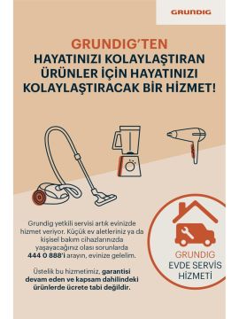 GRUNDIG MC 425911 INOX 5.5 LT ÇOK AMAÇLI PIŞIRICI