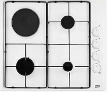 Beko AOMW 64160 DI Beyaz Ankastre Ocak - Doğalgazlı