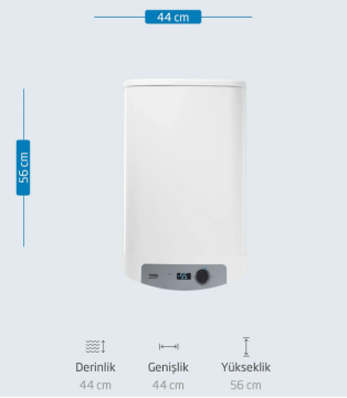 Beko BKT 500 E BS 3000 W 50 lt Termosifon