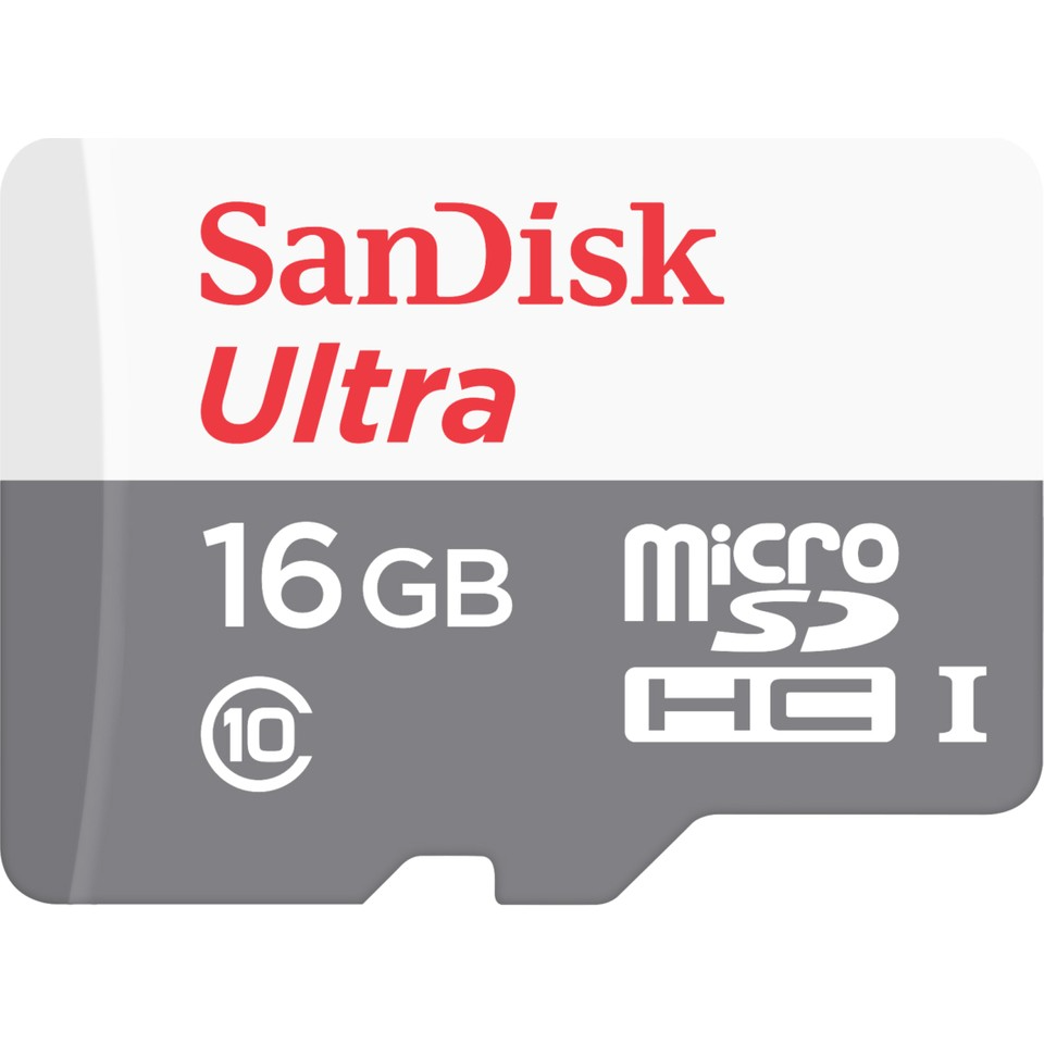 SanDisk Ultra SDSQUNS-016G-GN3MN Class 10 UHS-I 16 GB Micro SD Kart